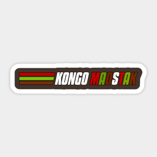 Kongo MadStak (G.I.Type) Sticker